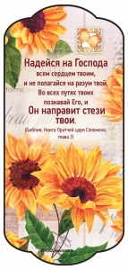 Магнит плоский малый "Надейся на Господа"- интернет-магазин КНИГАВАМ: цены, отзывы | купить в Киеве, доставка по всей Украине, США, Канада, Европа, СНГ, Израиль