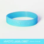 Силиконовый браслет "Иисус - мой свет" M_2
